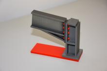 Diferents components d'una uni&oacute; met&agrave;l&middot;lica