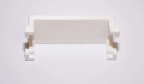 Pe&ccedil;a per fixar instrumentaci&oacute; a estructures